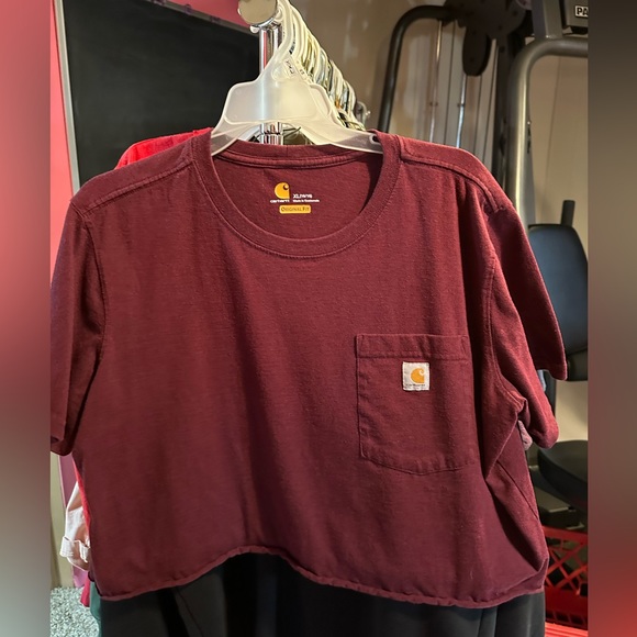 Cropped carharrt tee - Picture 1 of 2